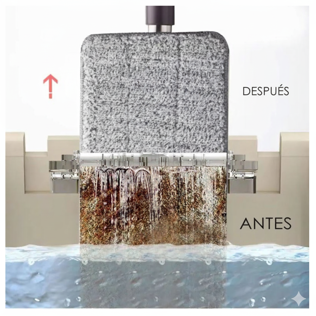 🧼 Trapero Mopa Plano con Cubo Escurridor