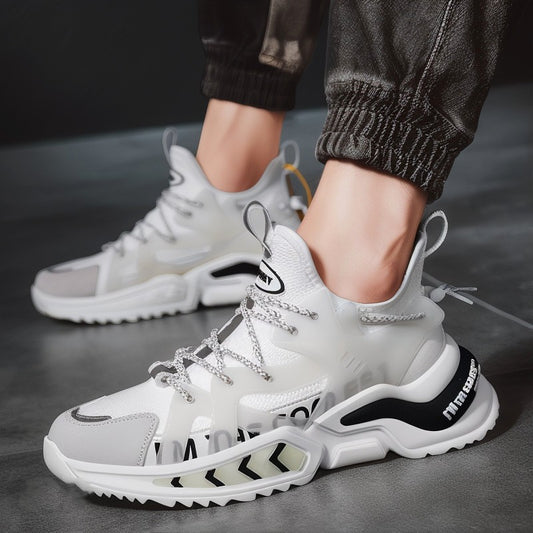 👟 Zapatos tennis efecto NEÓN para Hombre
