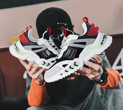 👟 Zapatos tennis efecto NEÓN para Hombre