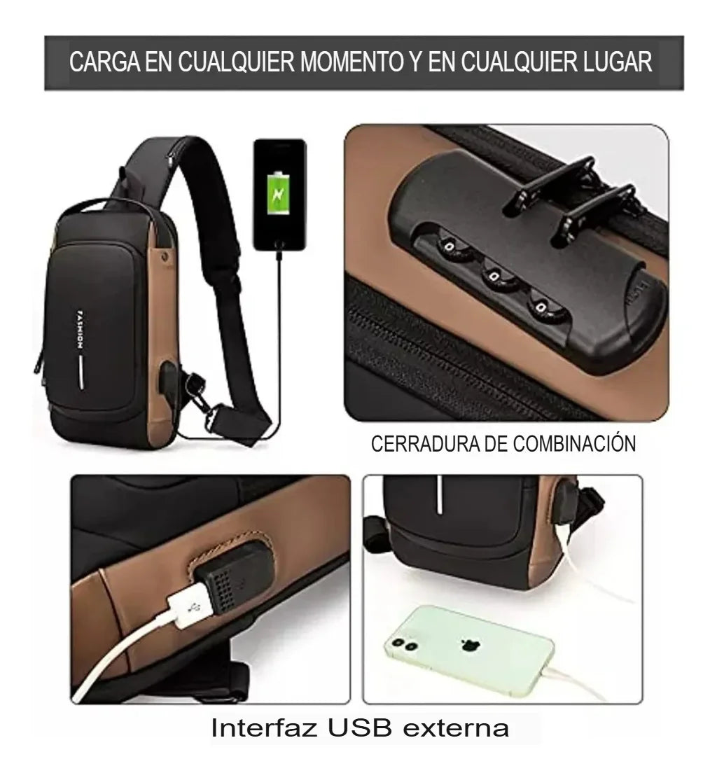 SecureBag USB – Bolso Antirrobo Inteligente