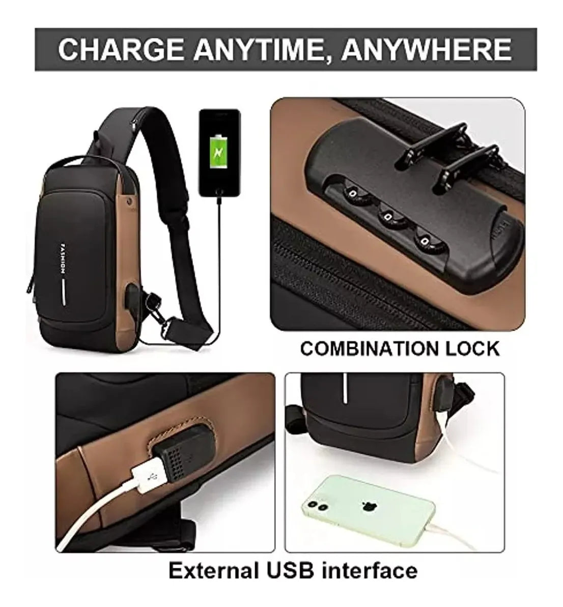 SecureBag USB – Bolso Antirrobo Inteligente