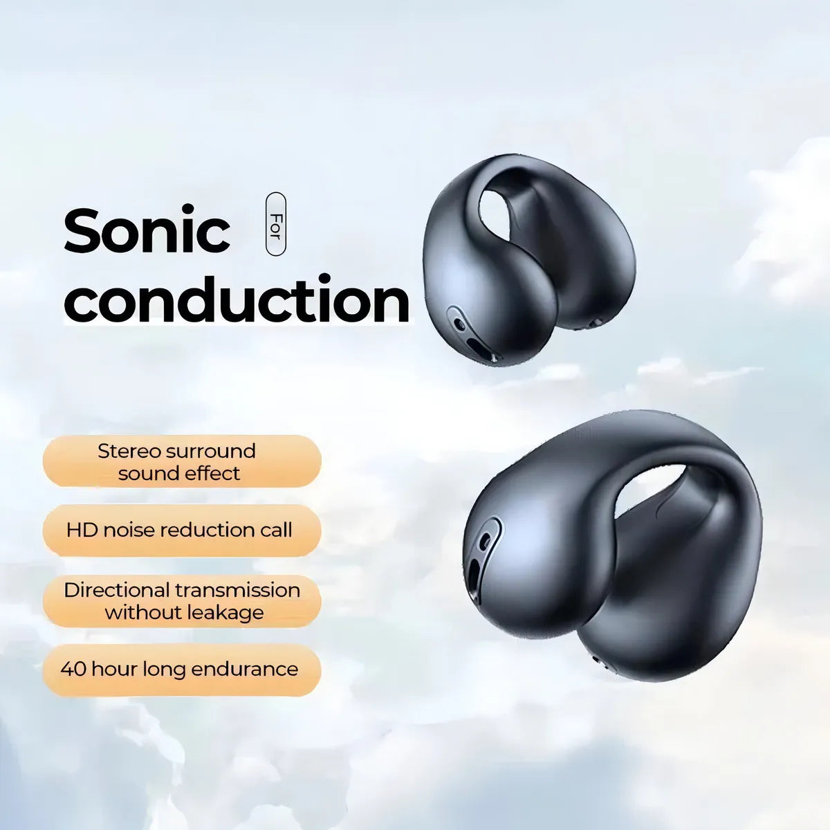 Audífonos Ambie AirFit Pro™ de conducción aérea abierta