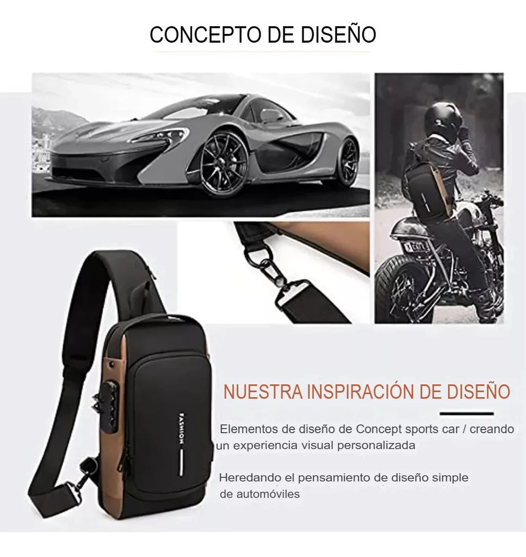 SecureBag USB – Bolso Antirrobo Inteligente