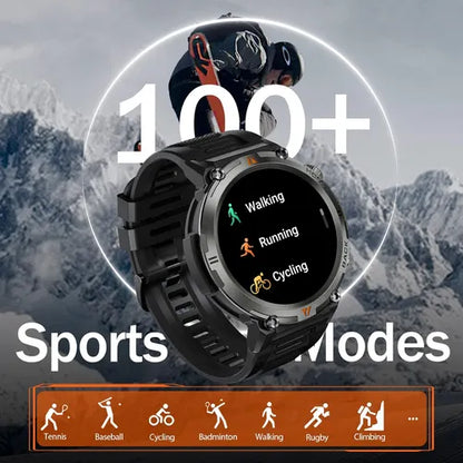 SmartWatch reloj Militar Para Hombre Con Linterna Ke3bk